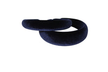 Load image into Gallery viewer, Panache Style Velvet Alice Band Navy
